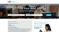 Desktop Screenshot of my.net-temps.com