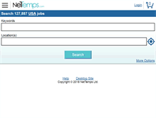 Tablet Screenshot of montana.jobs.net-temps.com